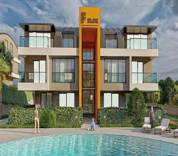 Image No.3-Appartement de 1 chambre à vendre à Kumköy