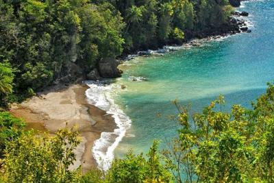 St-Lucia-Homes---ALR-009---Les-Chaudieres-Villa---Beach--view