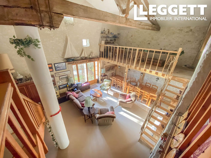 Image No.5-Maison de 4 chambres à vendre à Nieul-le-Virouil