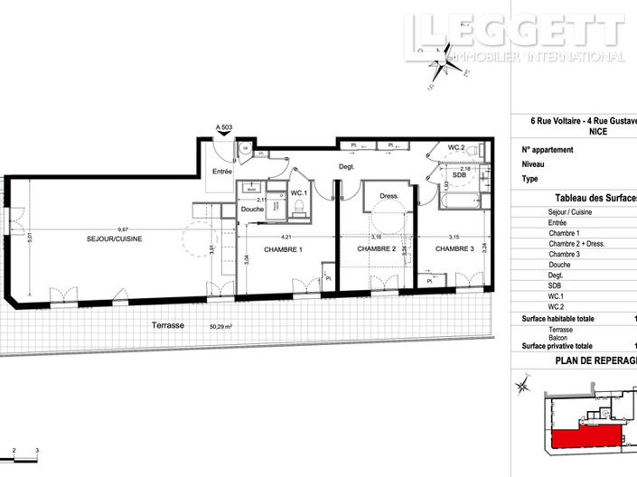 Image No.5-Appartement de 3 chambres à vendre à Nice