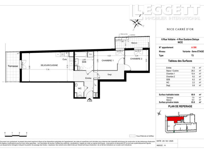 Image No.5-Appartement de 2 chambres à vendre à Nice