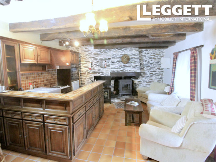 Image No.2-Maison de 2 chambres à vendre à Caurel