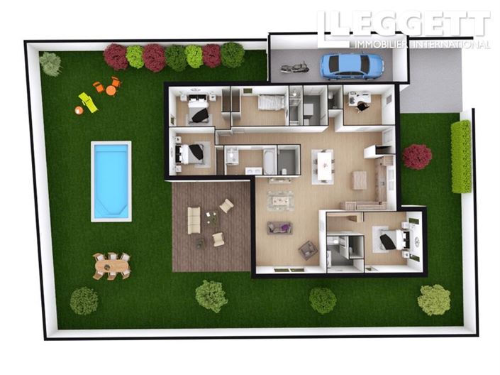 Image No.2-Maison de 4 chambres à vendre à Les Mathes