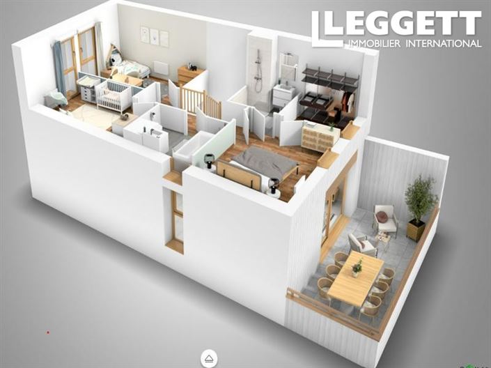 Image No.2-Appartement de 3 chambres à vendre à Cognin