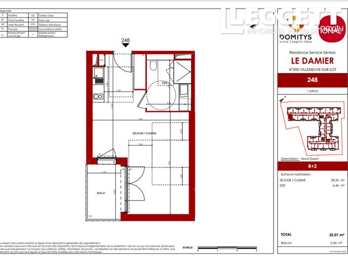 Image No.4-Appartement de 1 chambre à vendre à Villeneuve-sur-Lot