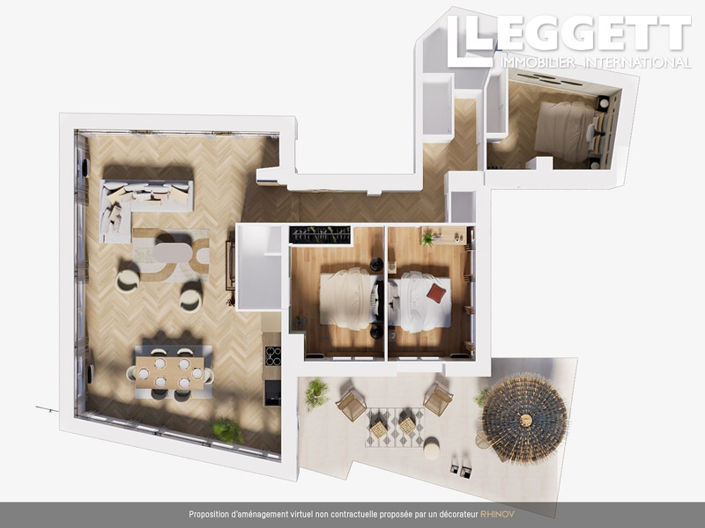 Image No.5-Appartement de 3 chambres à vendre à Nîmes