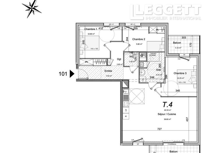 Image No.6-Appartement de 3 chambres à vendre à Perros-Guirec