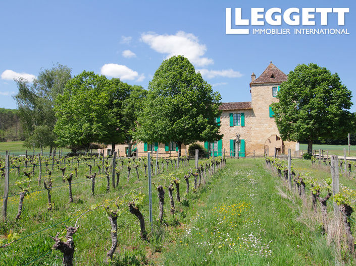 Image No.3-Châteaux de 55 chambres à vendre à Le Buisson-de-Cadouin