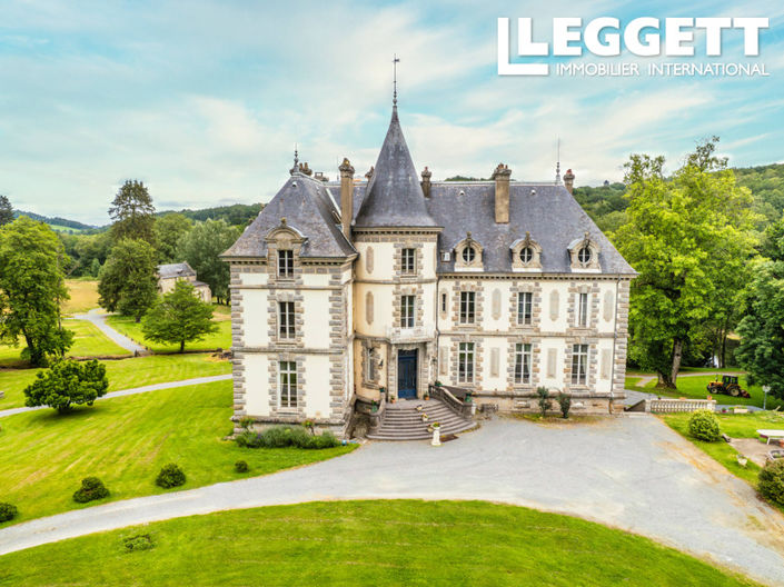Image No.1-Châteaux de 7 chambres à vendre à Felletin