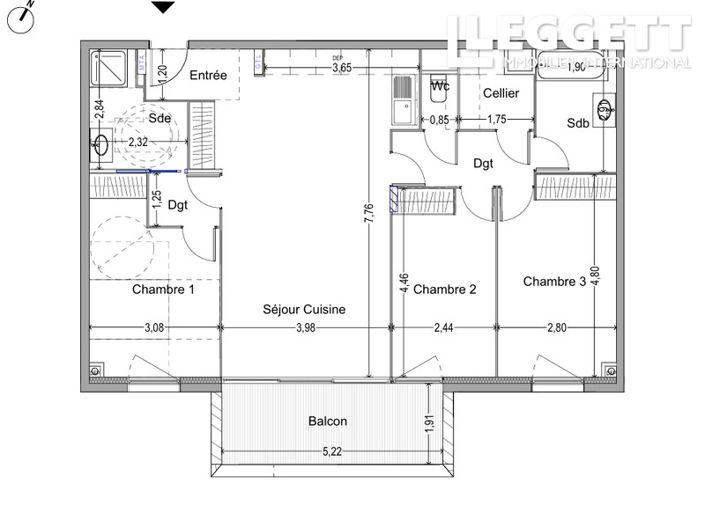 Image No.1-Appartement de 3 chambres à vendre à Briançon