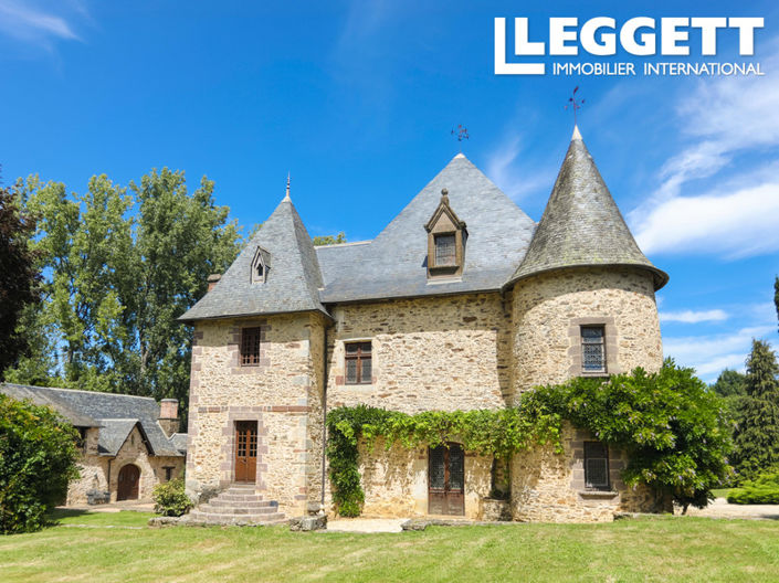 Image No.1-Châteaux de 14 chambres à vendre à Arnac-Pompadour