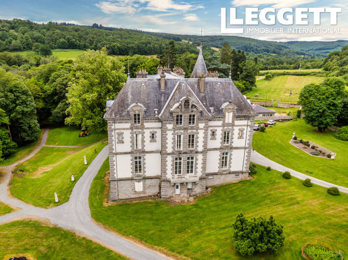 Image No.1-Châteaux de 7 chambres à vendre à Felletin