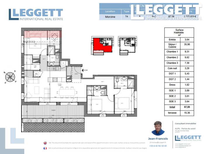 Image No.5-3 Bed Apartment for sale