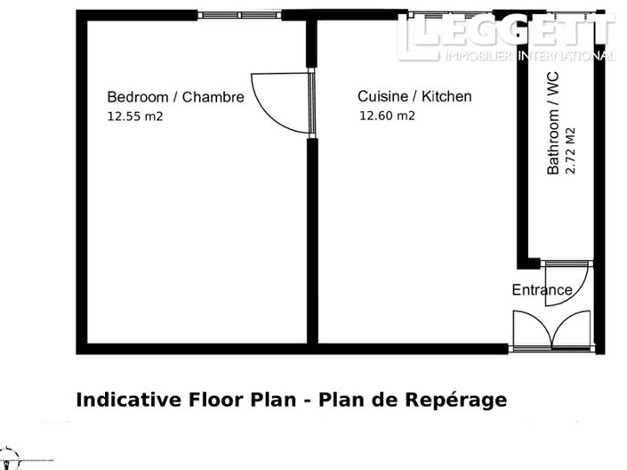 Image No.8-Appartement de 1 chambre à vendre à Beausoleil