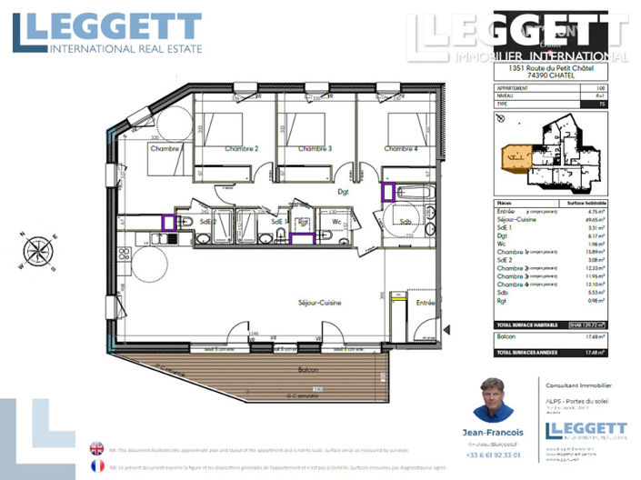 Image No.2-4 Bed Apartment for sale