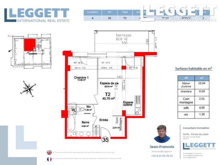 Image No.9-1 Bed Apartment for sale