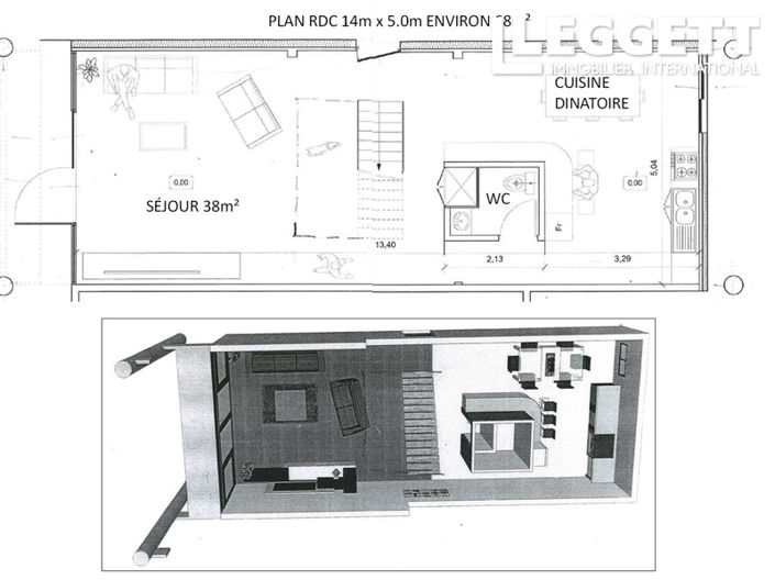 Image No.5-Maison de 4 chambres à vendre à Clamart