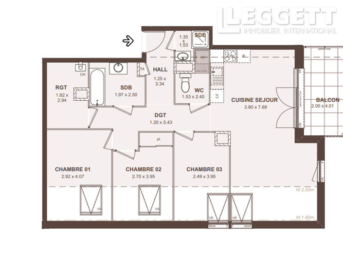 Image No.1-3 Bed Apartment for sale