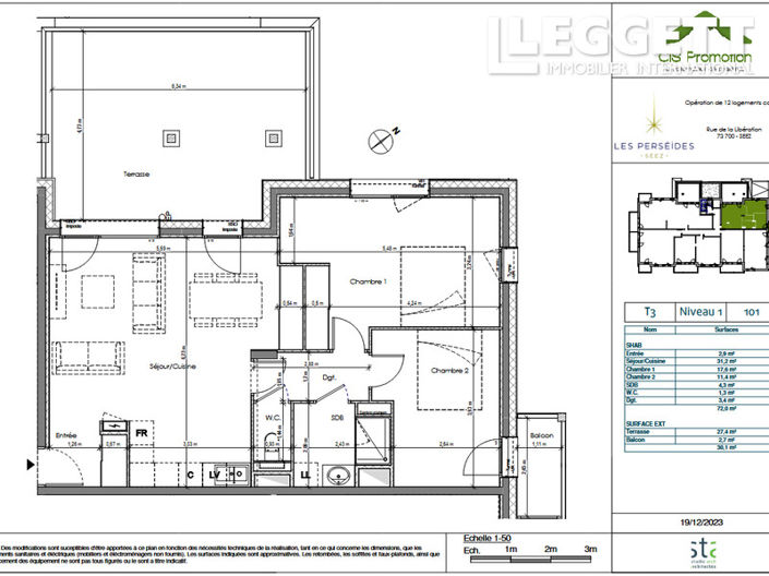 Image No.4-Appartement de 2 chambres à vendre à Séez