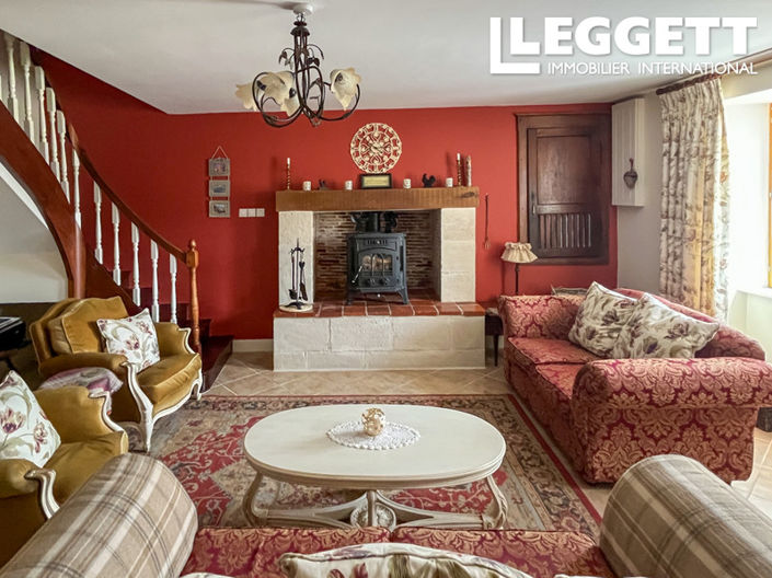 Image No.3-Maison de 3 chambres à vendre à Nanteuil-en-Vallée