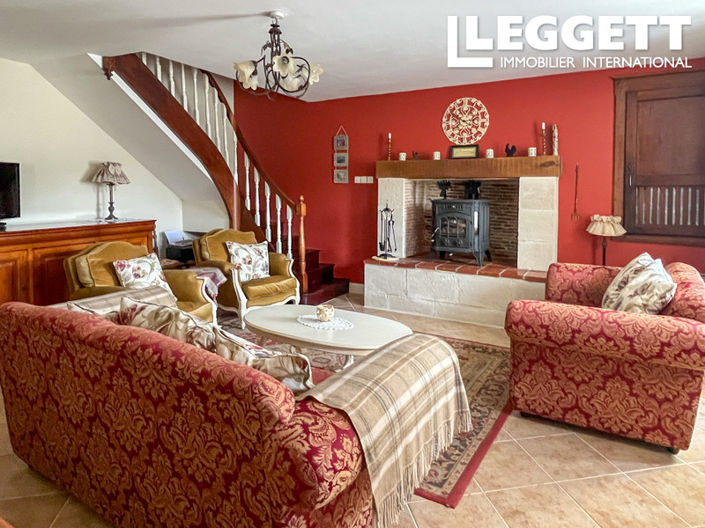 Image No.4-Maison de 3 chambres à vendre à Nanteuil-en-Vallée