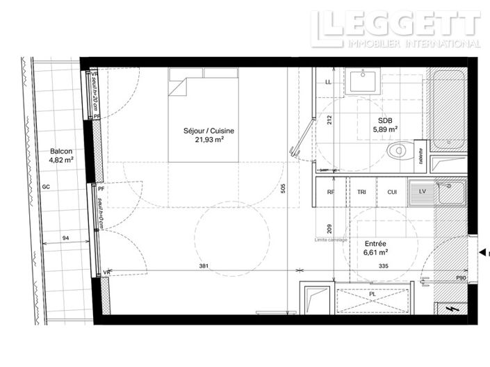 Image No.10-Appartement de 1 chambre à vendre à Issy-les-Moulineaux