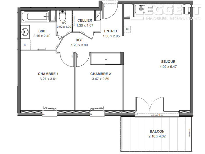 Image No.3-Appartement de 2 chambres à vendre à Thonon-les-Bains
