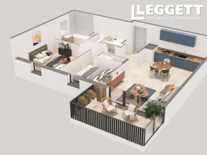 Image No.4-Appartement de 2 chambres à vendre à Thonon-les-Bains