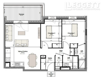 1 - La Salle-les-Alpes, Apartment