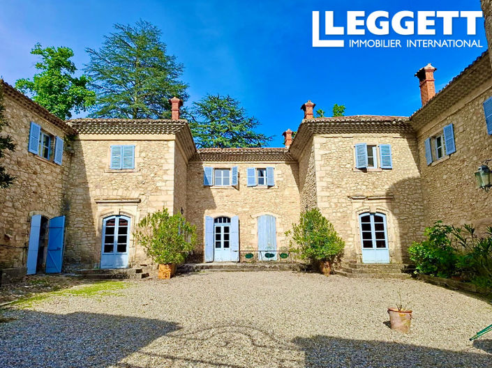Image No.1-Châteaux de 14 chambres à vendre à Saint-Jean-de-Maruéjols-et-Avéjan