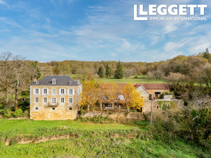 Image No.2-Châteaux de 7 chambres à vendre à Martel