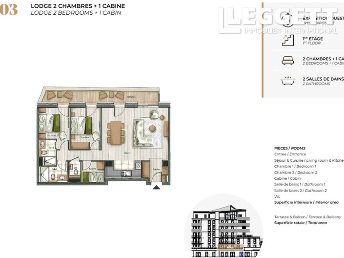 Image No.5-2 Bed Apartment for sale