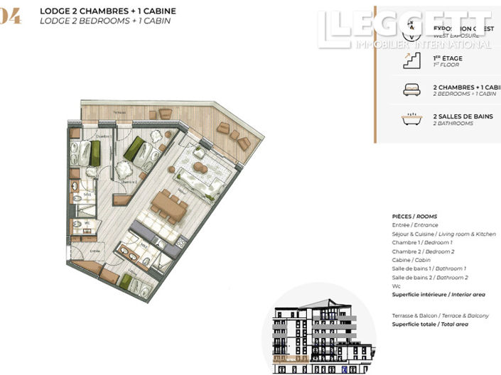 Image No.2-2 Bed Apartment for sale