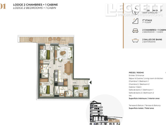 Image No.4-2 Bed Apartment for sale