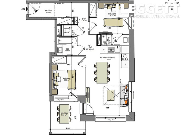 Image No.4-2 Bed Apartment for sale