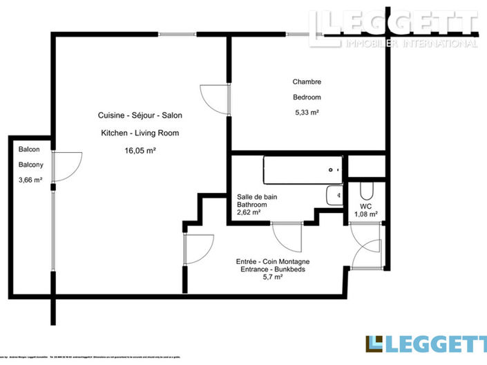 Image No.10-1 Bed Apartment for sale