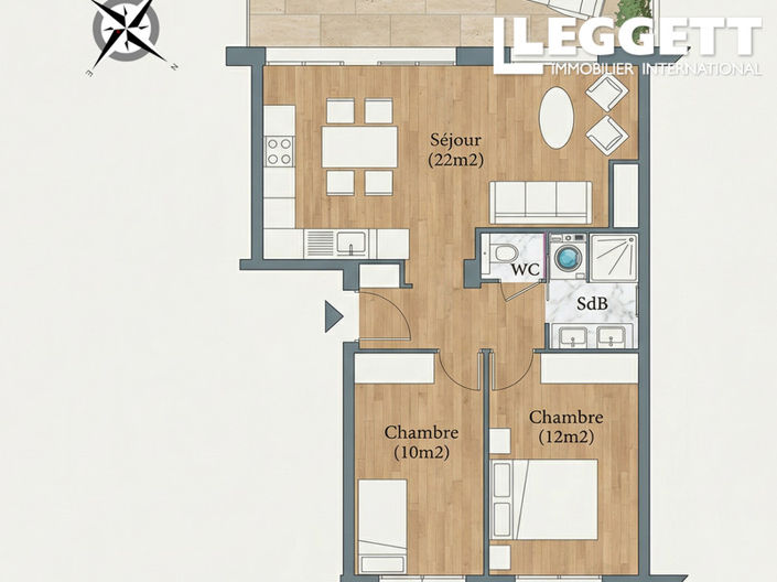 Image No.7-2 Bed Apartment for sale