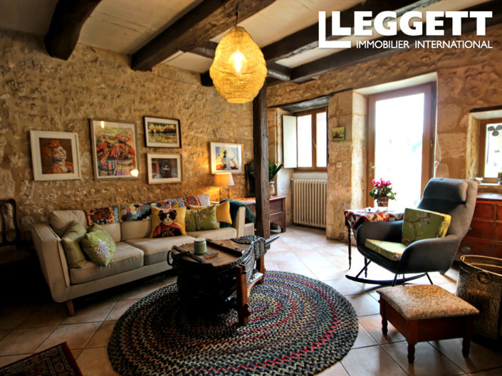 Image No.3-Maison de 2 chambres à vendre à Saint-Capraise-de-Lalinde