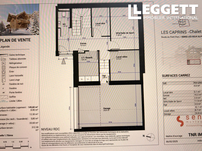 Image No.4-Maison de 4 chambres à vendre à Les Deux-Alpes