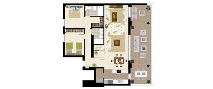 Image No.24-Appartement de 3 chambres à vendre à Benahavis