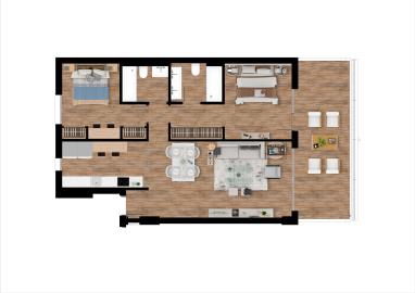 Plan_1_Pier_apartments_Sotogrande_2-ROOMS