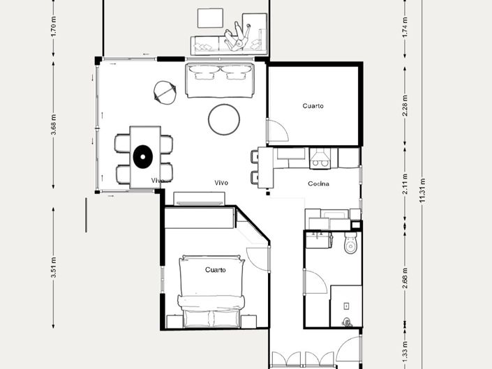 Image No.37-2 Bed Apartment for sale