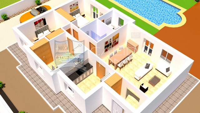 Image No.1-Propriété de 3 chambres à vendre à Arboleas