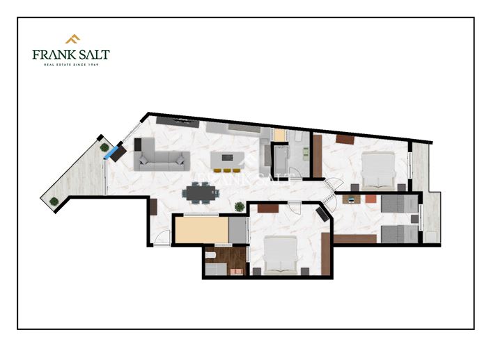 Image No.2-3 Bed Apartment for sale