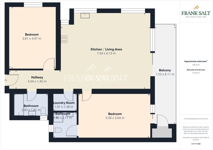 Image No.26-2 Bed Apartment for sale