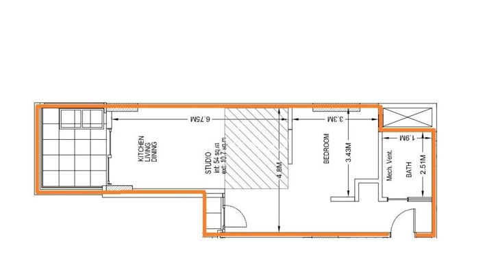 Image No.13-1 Bed Studio for sale