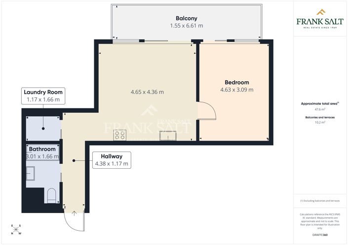 Image No.3-1 Bed Property for sale