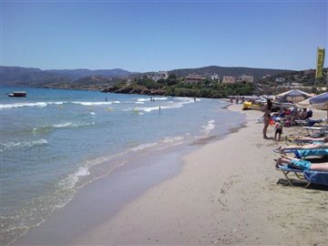 One of the nearest beaches (in Agios Nikolaos)