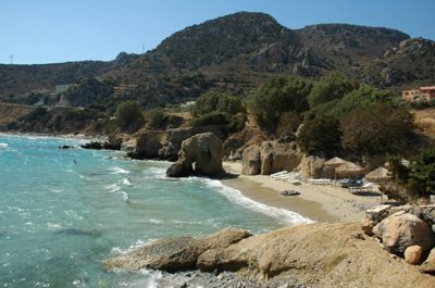 Nearby beach Voulisma