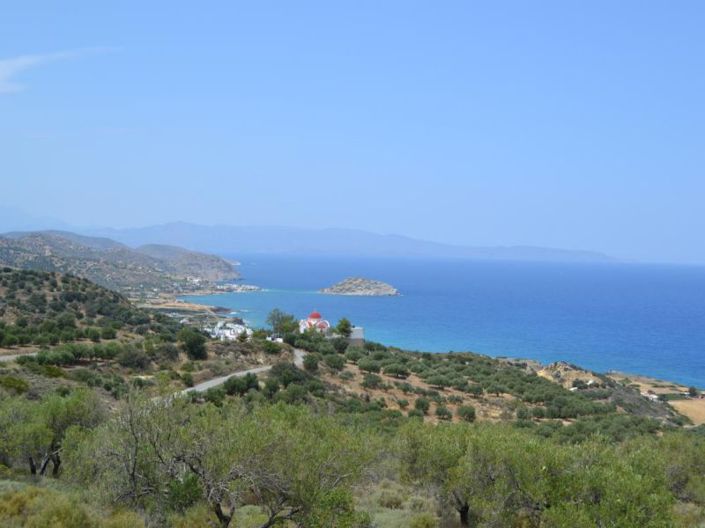 Mochlos, Land